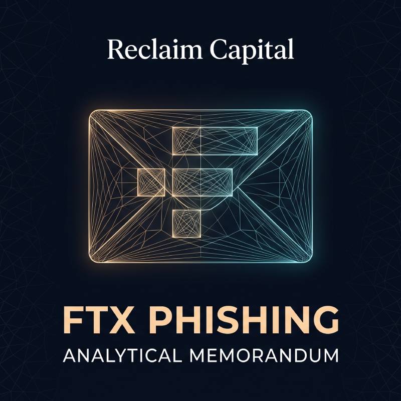 Символ кибербезопасности и защиты от мошеннических писем FTX — Reclaim Capital