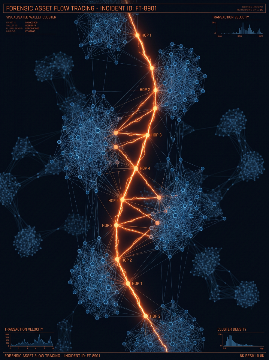 Risk Score в криптовалюте — AML Forensic Asset Flow Tracing