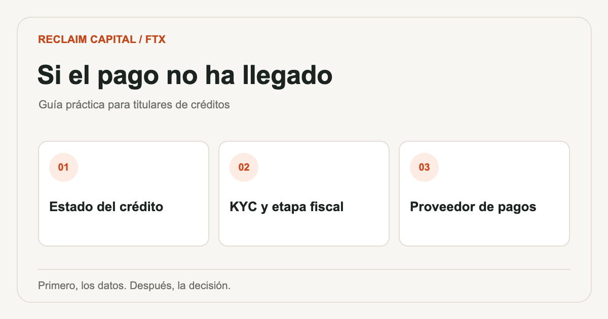 Pago de FTX no recibido: 6 comprobaciones antes de contactar con soporte. Preguntas clave