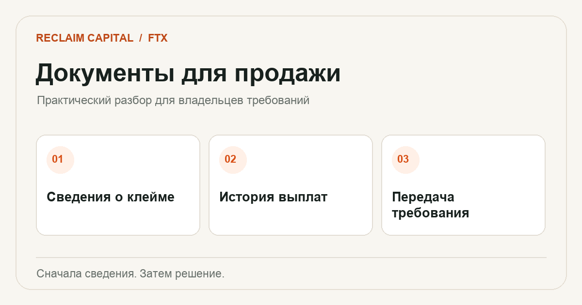 Документы для продажи клейма FTX: что подготовить до предложения: основные вопросы проверки
